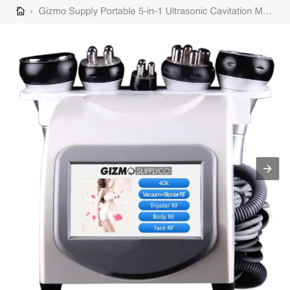 Fat melting 5 in 1 cavitation machine